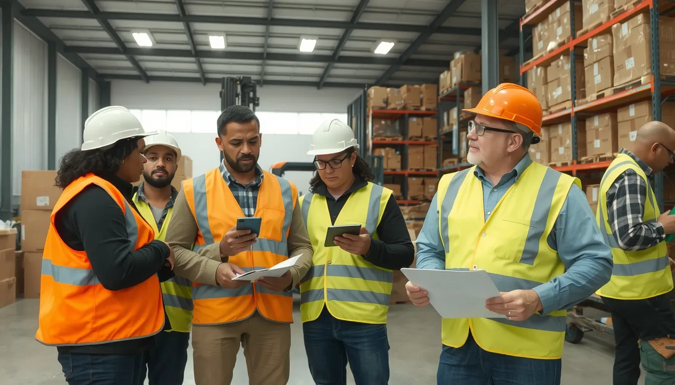 métier dans la logistique