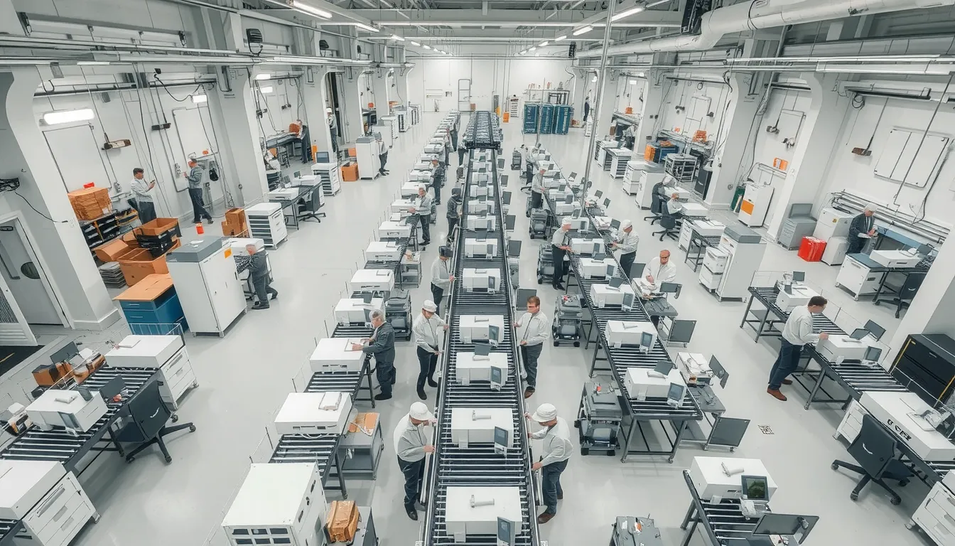 optimisation des flux de production