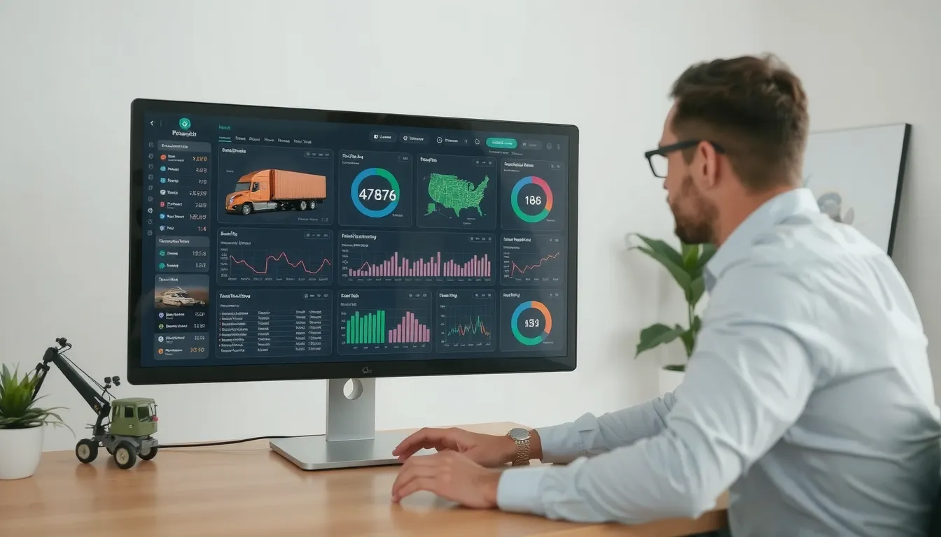 tableau de bord transport routier