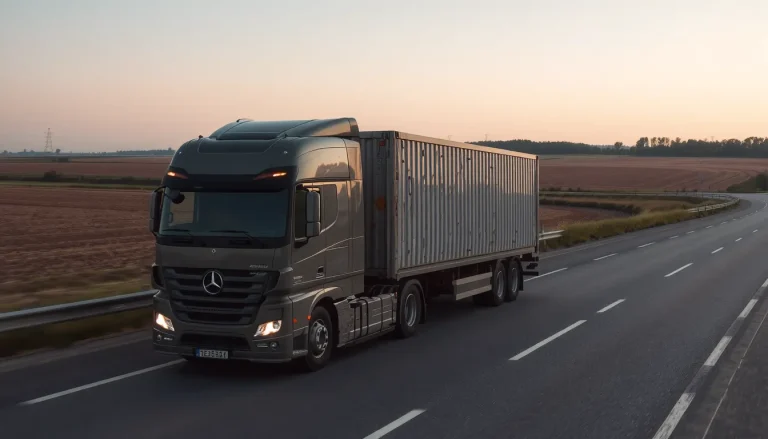 Transport routier de marchandises en France : réglementation, création et chiffres clés 2025