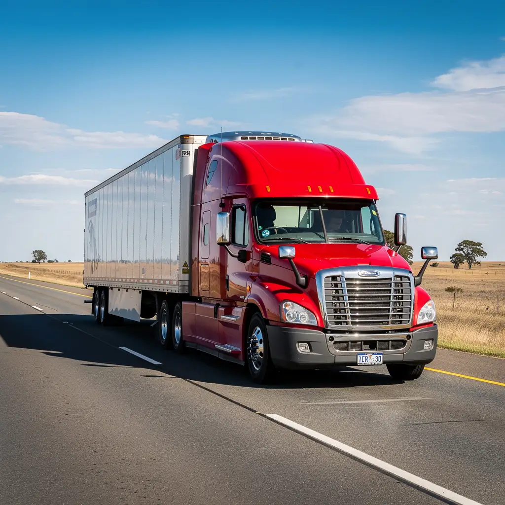 Camion semi-remorque